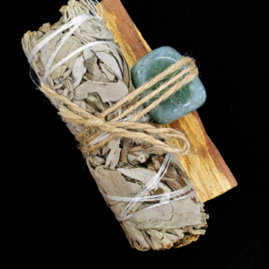 Set de Curățare: Salvie, Palo Santo și Cristal – Purifică și Reîncarcă Energia!