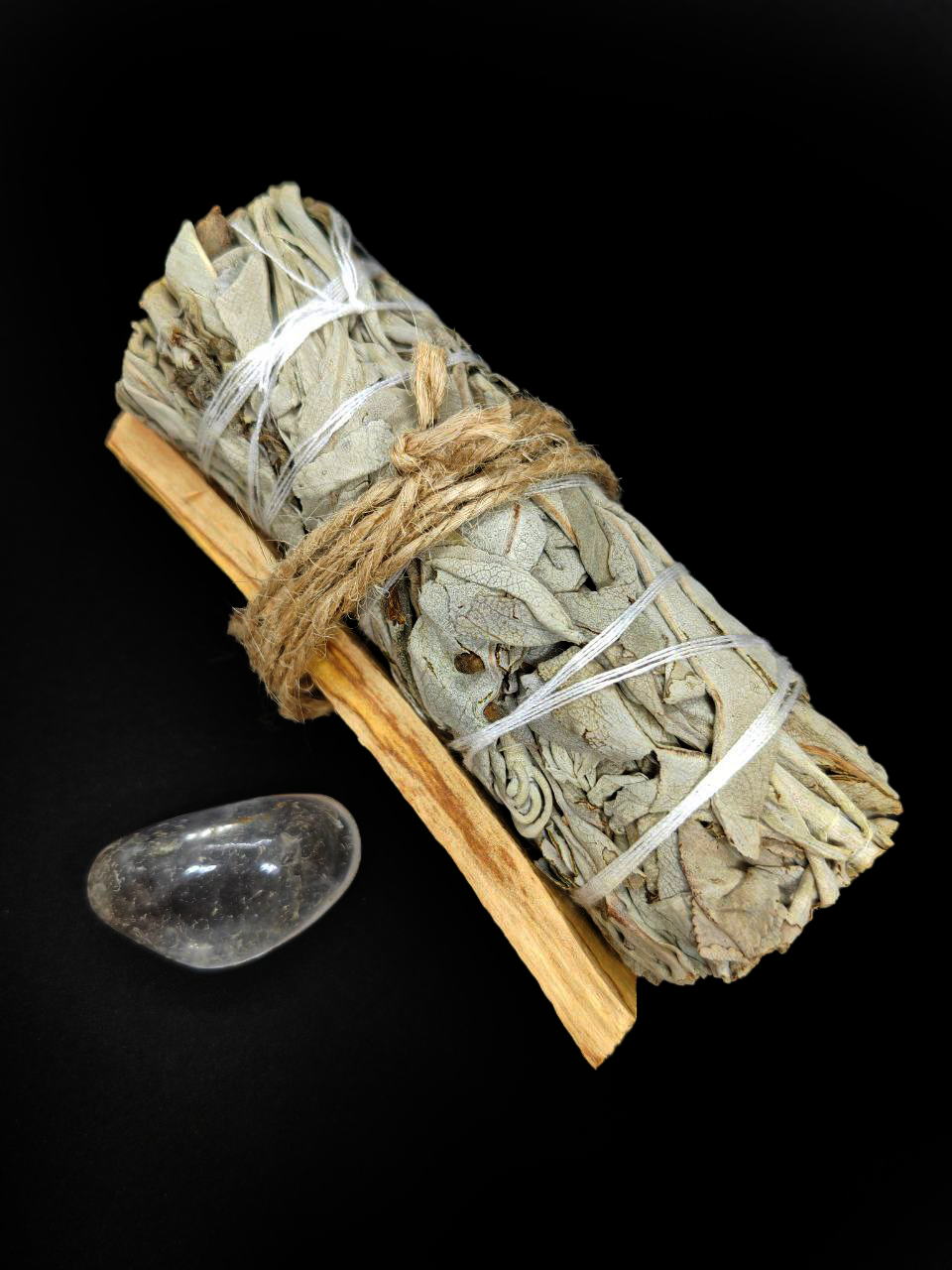 Set de Curățare: Salvie, Palo Santo și Cristal – Purifică și Reîncarcă Energia! - imagine 7
